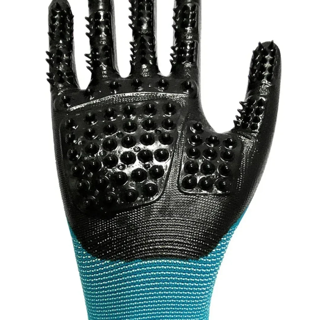 Silicone Massageborstel Handschoenen Huisdieren Verharing Controle Comfortabele Massage Veelzijdig Rubber Duurzaam - Ruffy