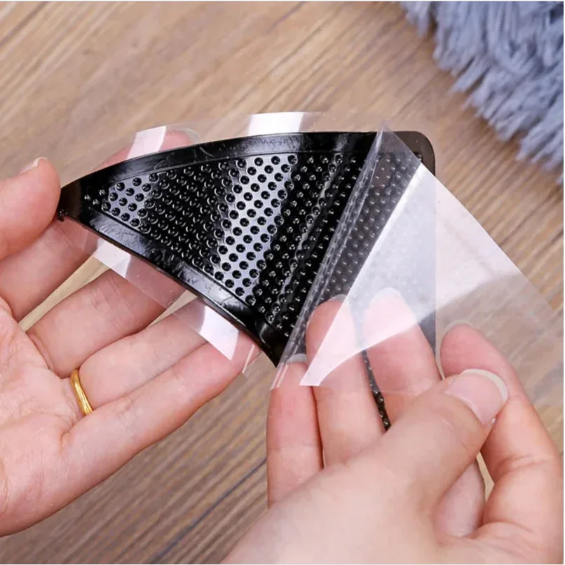 Tapijtstoppers | Antislip Stickers | Wasbaar & Herbruikbaar | 8 Stuks (2 Sets) - Ruffy