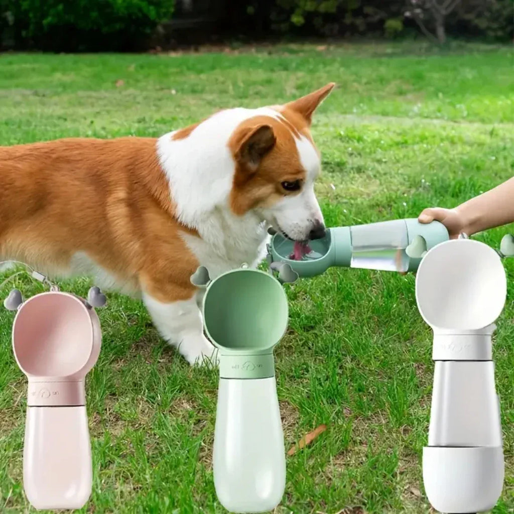 PawPal drinkfles voor huisdieren Onderweg Schattig ontwerp (1+1 GRATIS) - Ruffy