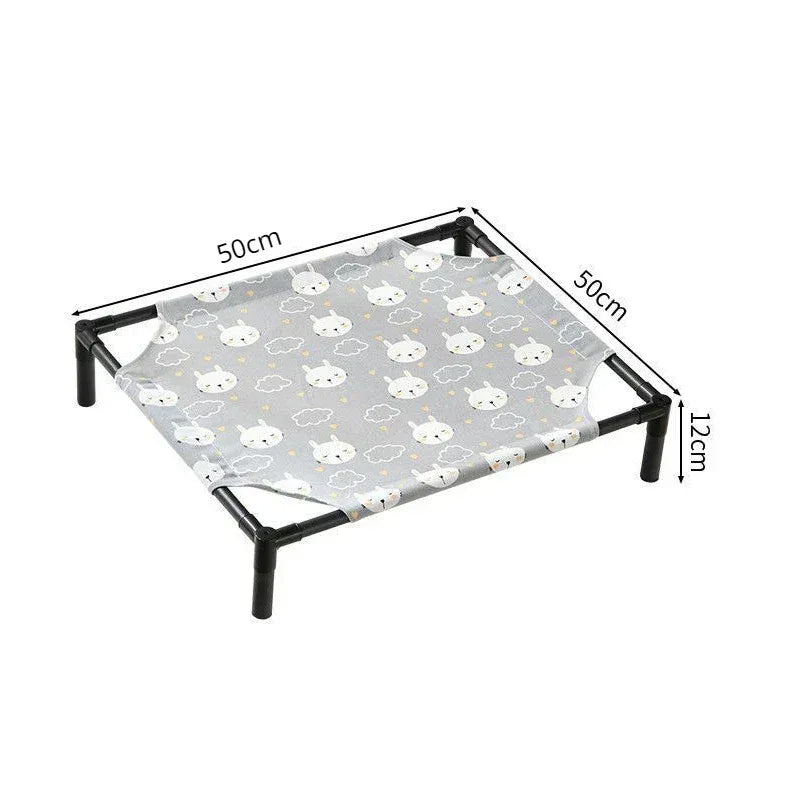 Hondenmand Ademend Lichtgewicht Ontwerp in Stijlvolle Patronen 50x50x12 cm - Ruffy