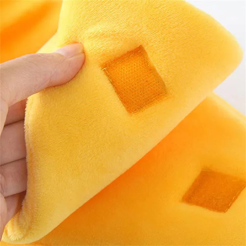 Knus Banaanvormig Bed met Zachte Pluche Stof Stijlvol en Duurzaam voor Katten en Kleine Honden - Ruffy