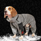 Waterdichte Reflecterende Regenjas Met Capuchon Voor Honden Lichtgewicht Duurzaam UV-bescherming - Ruffy