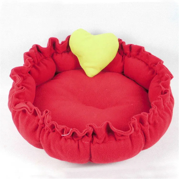Ronde Pluche Hondenslaapmand - Ruffy