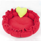 Ronde Pluche Hondenslaapmand - Ruffy