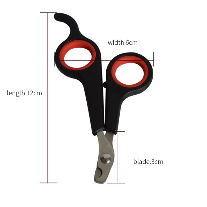 Professionele Nagelknipper Huisdieren Scherpe Bladen Ergonomisch Handvat Stressvrij Roestvrij Staal Multicolor - Ruffy