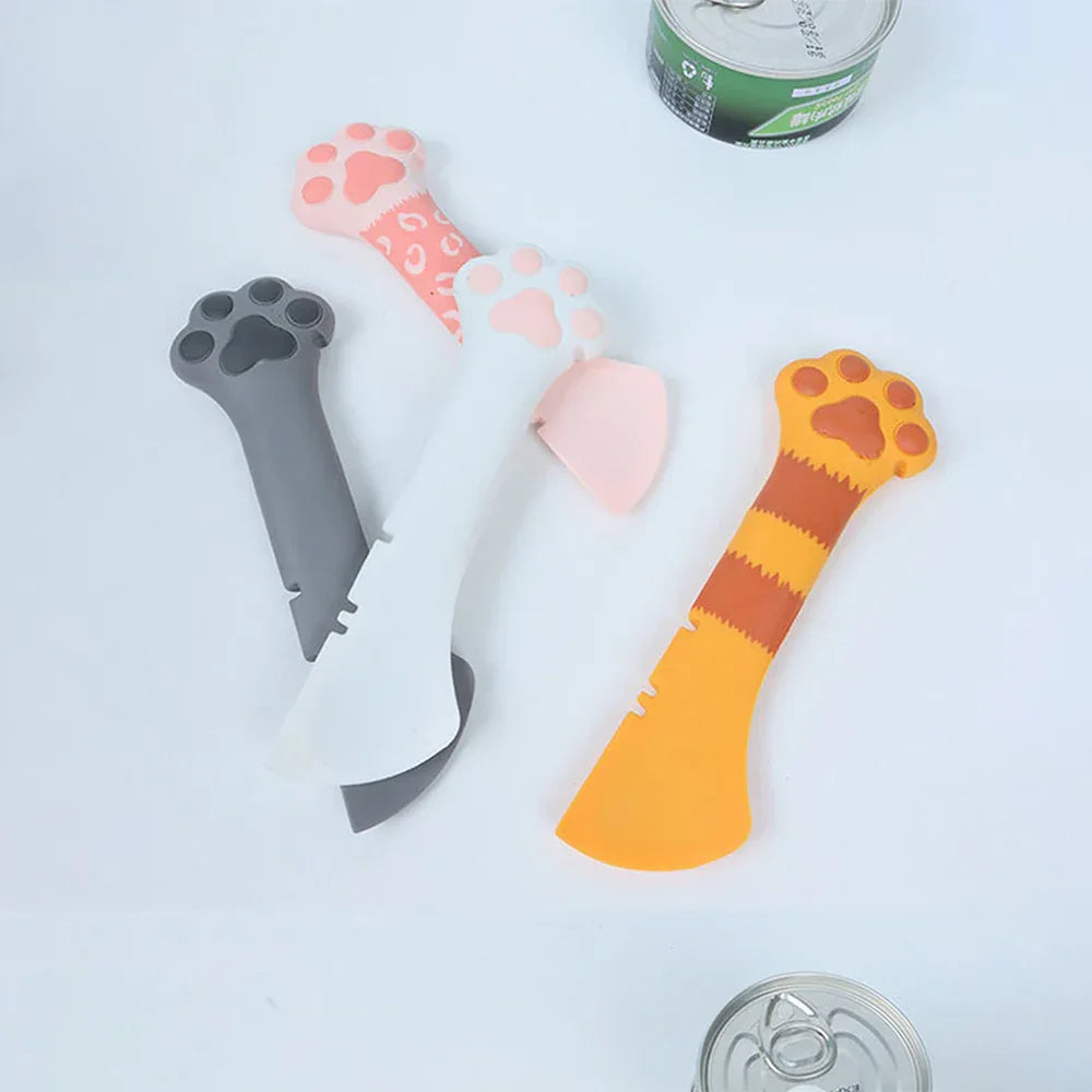 Multifunctionele bliklepel voor huisdieren - lepel en blikopener in één - duurzaam en ergonomisch ontwerp - Ruffy