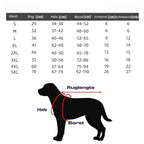 Waterdichte Honden Regenjas Jumpsuit Reflecterend Verstelbare Pasvorm Beschikbaar in S tot 5XL - Ruffy