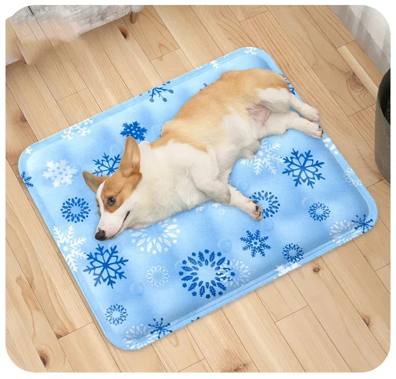 Koelpad voor Honden IJsgel Technologie Comfortabel Draagbaar Gemakkelijk Schoon te Maken Polyestervezel - Ruffy