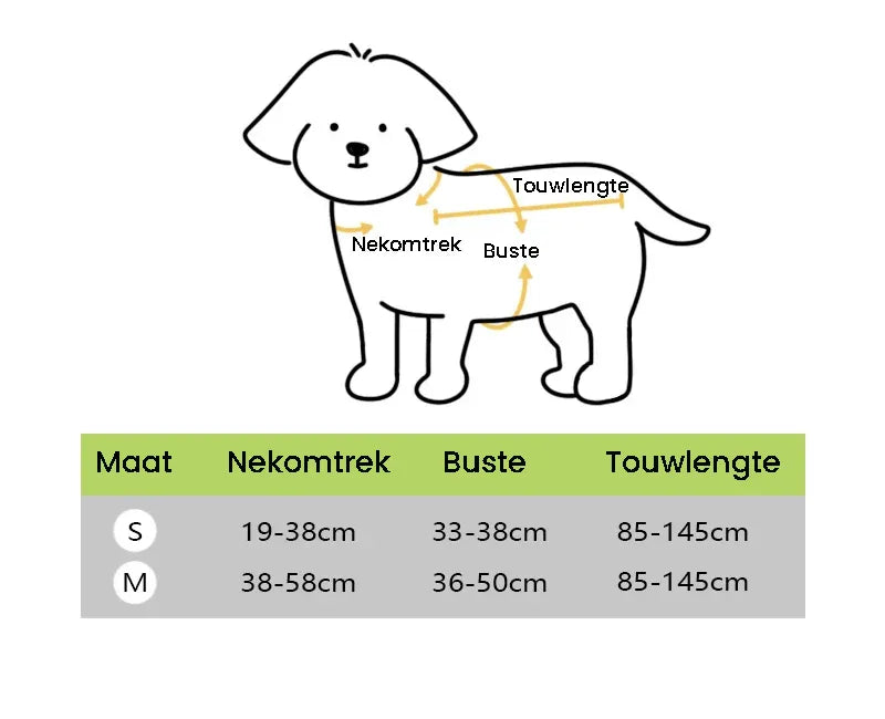 Lichte Kleur Hondentuig Leiband Set Voor Kleine Honden - Ruffy