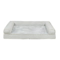 Orthopedisch Hondenkussen | Hoge Ondersteunende Randen | Memory Foam | Wasbare Hoes - Ruffy