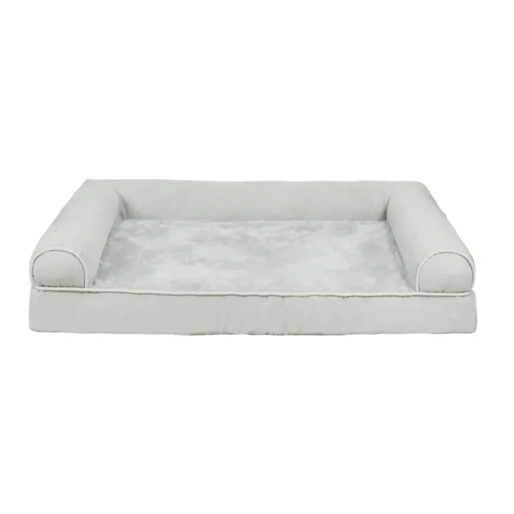 Orthopedisch Hondenkussen | Hoge Ondersteunende Randen | Memory Foam | Wasbare Hoes - Ruffy