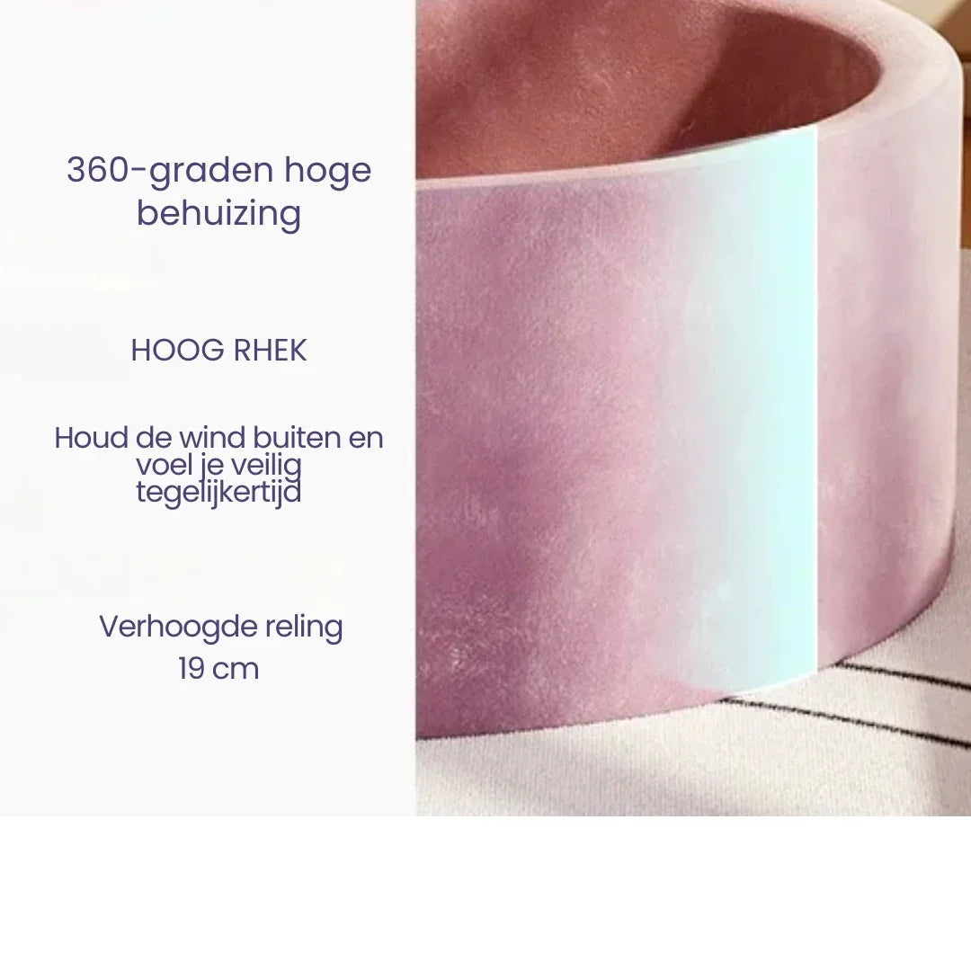 Pluche Huisdierenbed Comfortabel Duurzaam Geschikt Voor Alle Seizoenen Met Verdikte Kussens Voor Diepe Slaap - Ruffy