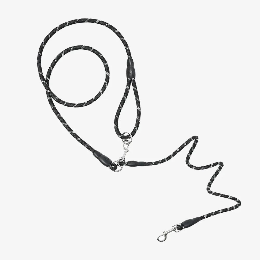 Hands-Free Hondenriem | Reflecterend Nylon | Verstelbaar 240cm - Ruffy