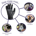 Verharingshandschoenen Huisdieren Efficiënte Ontharing Comfortabele Massage Veelzijdig Rubber Gemakkelijk Schoon te Maken - Ruffy