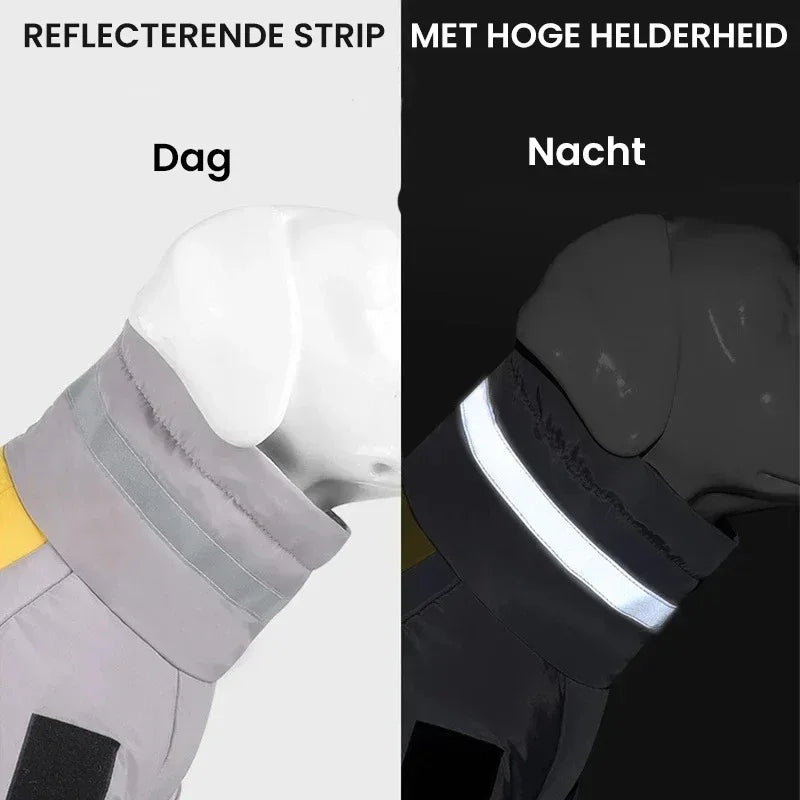 Waterdichte Grote Honden Winterjas - Ruffy