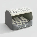 Hondenhuis | Gezellig Pluche Interieur | Antislip Bodem | Afneembare Wasbare Hoes - Ruffy