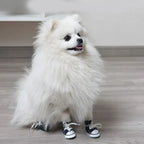 Waterdichte Antislip Denim Canvas Hondenschoenen Stijlvol Duurzaam Ademend Linnen - Ruffy