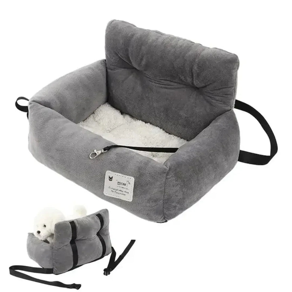 Pluche Honden Autostoelverhoger Comfortabel en Veilig met Machinewasbare Hoes - Ruffy