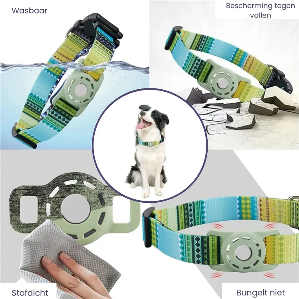 Apple Airtag Huisdier Halsband Trackers Geval Waterdicht - Ruffy