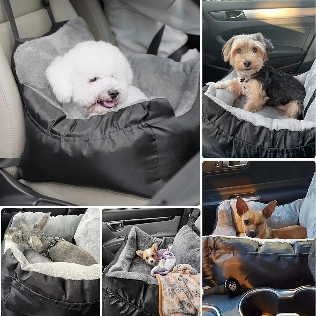 Afneembare Zitting Voor Honden Veilig Comfortabel Wasbaar Beschermt Auto Tegen Vuil en Haar Voor Autoritten - Ruffy