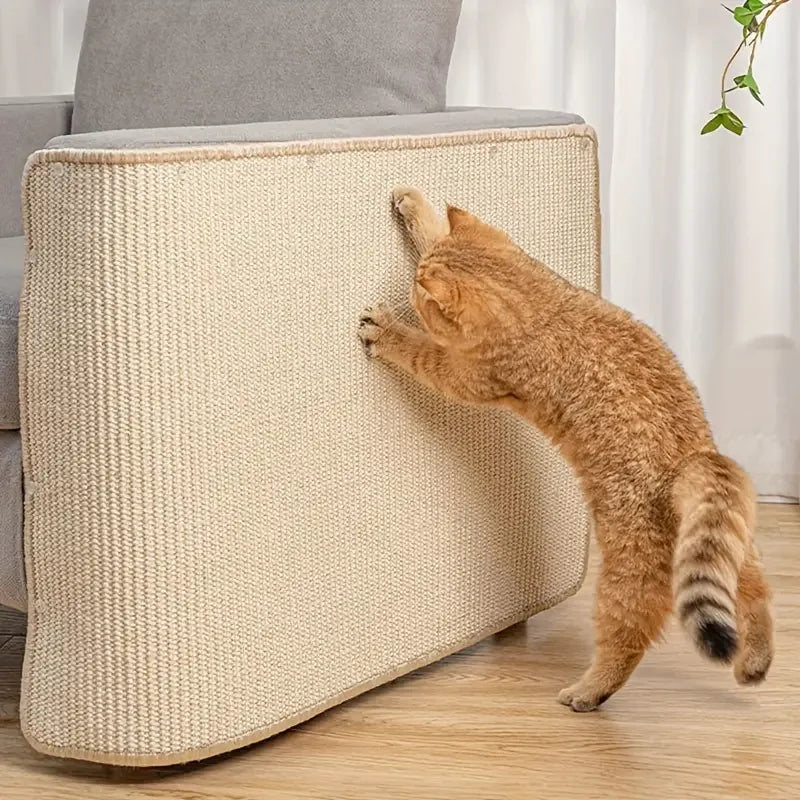 Katten Krabmat van Sisal Beschermt Meubels Duurzaam Gezond Krabgedrag Beschikbaar in S M L - Ruffy