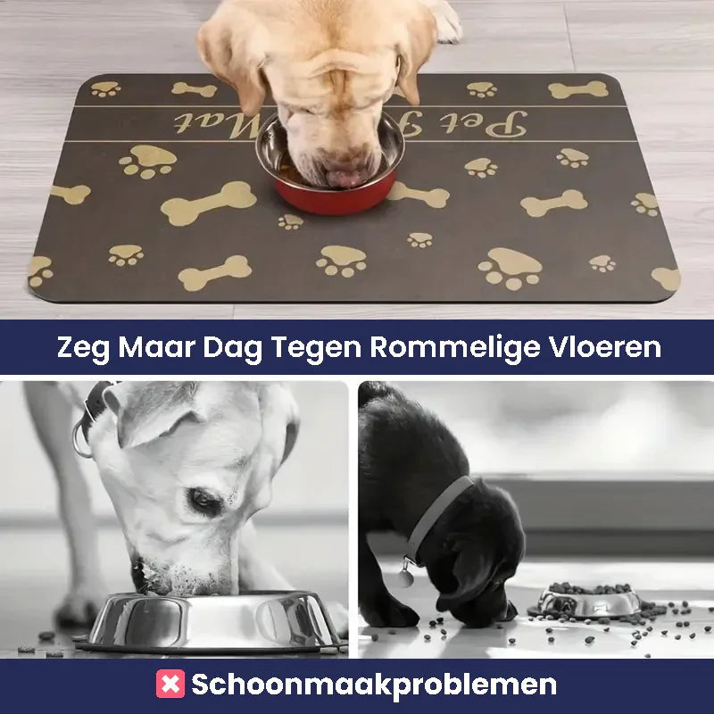 Snel Absorberende Voerbak Voor Huisdieren - Ruffy