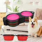 Honden Opvouwbare Voerbak En DrinkBak In 1 - Ruffy