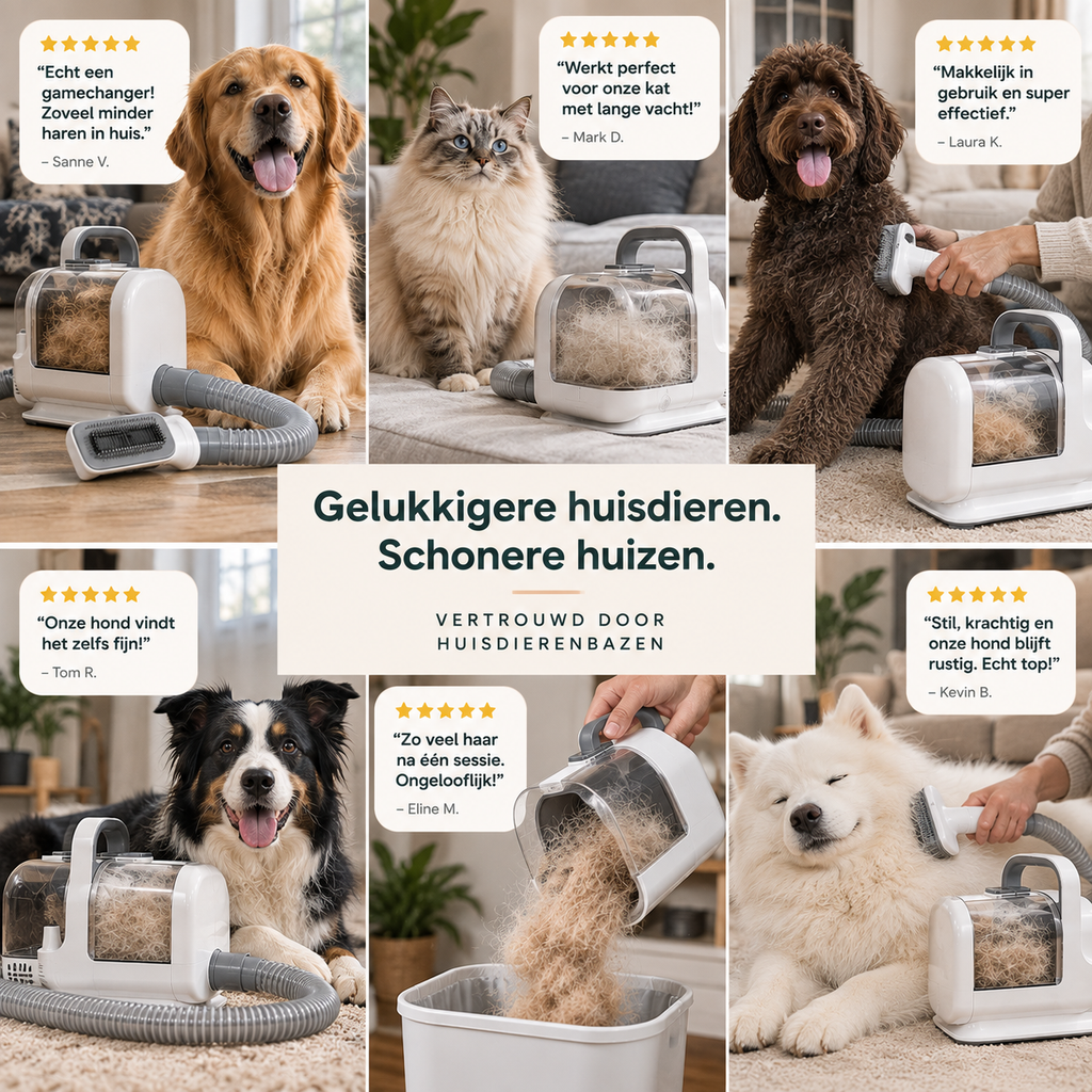 GroomPro™ Vacuüm Verzorgingssysteem