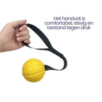 Hondentraining Rubber Bal met Touw - Ruffy