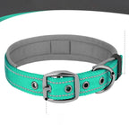 Neopreen Gevoerde Hondenhalsband extra Sterk En Reflecterend - Ruffy