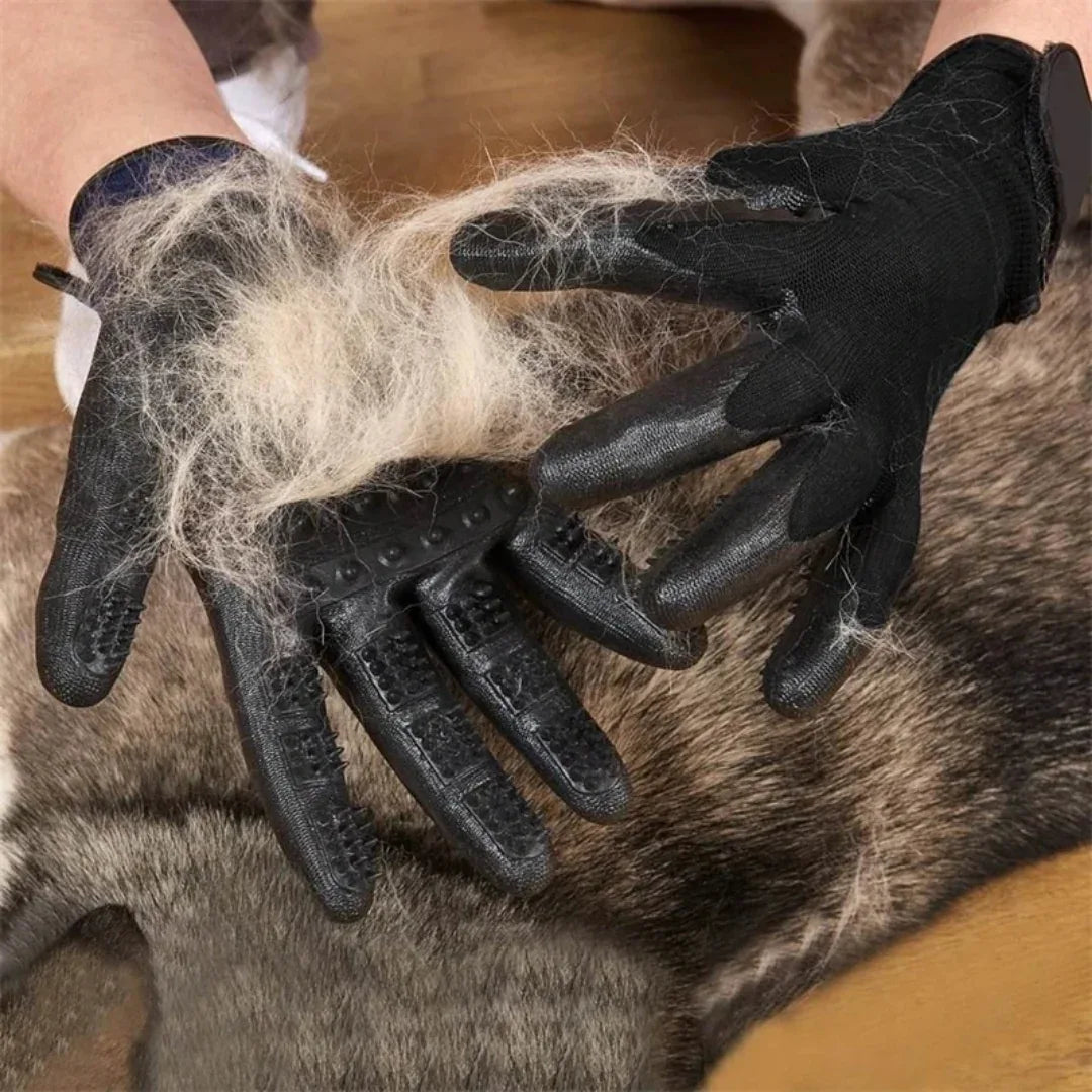 Verharingshandschoenen Huisdieren Efficiënte Ontharing Comfortabele Massage Veelzijdig Rubber Gemakkelijk Schoon te Maken - Ruffy
