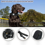 Hondenhalsband Stevig Tactisch Met Air Tag Houder - Ruffy