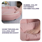 Wasbaar Anti-Kras Hondenbed van Duurzaam Imitatie Deerskin Velvet Slijtvast en Hygiënisch - Ruffy