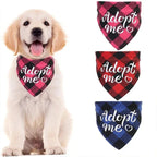 Aangepaste Geruite Hondenbandana - Ruffy
