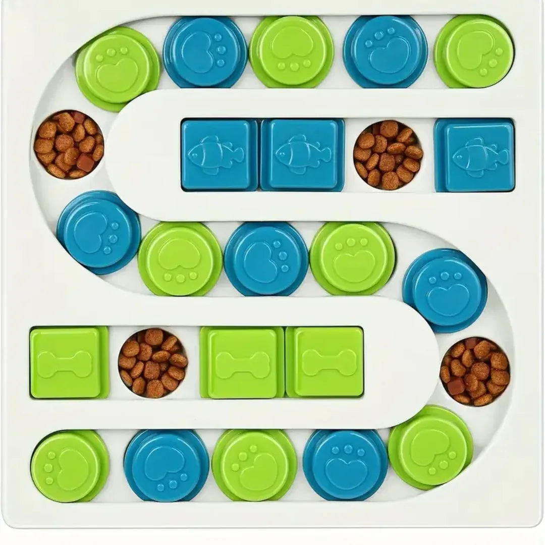 Interactieve Hond Puzzel Voerbak IQ Verhogend Langzaam Eten Speelgoed Antislip en Duurzaam - Ruffy