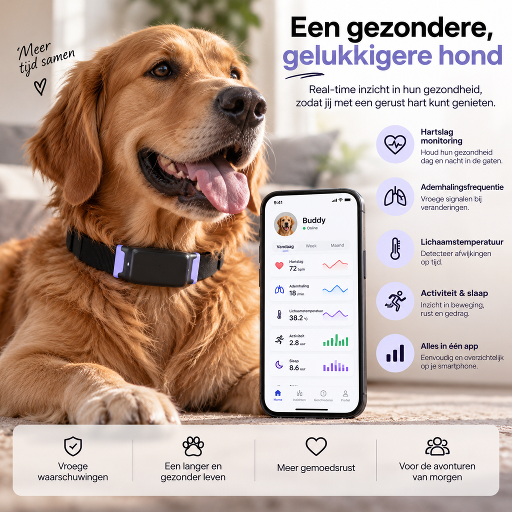 VitalSense™ Smart Monitoring Halsband