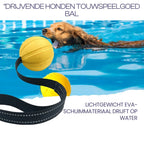 Hondentraining Rubber Bal met Touw - Ruffy
