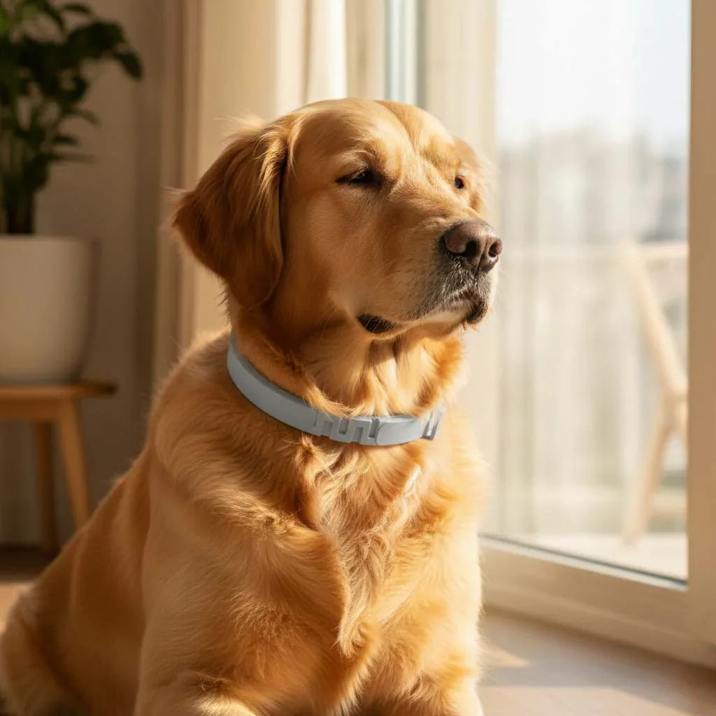 Anti-Teek en Vlooienhalsband voor Honden | 8 Maanden Bescherming | Verstelbare Pasvorm - Ruffy
