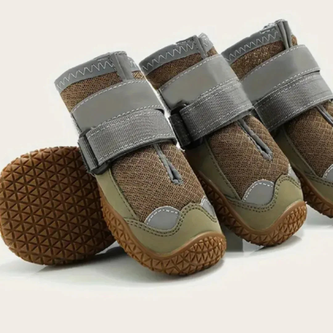 Hondenlaarzen | Waterdichte Rubberen Zool | Anti-Slip Bescherming - Ruffy