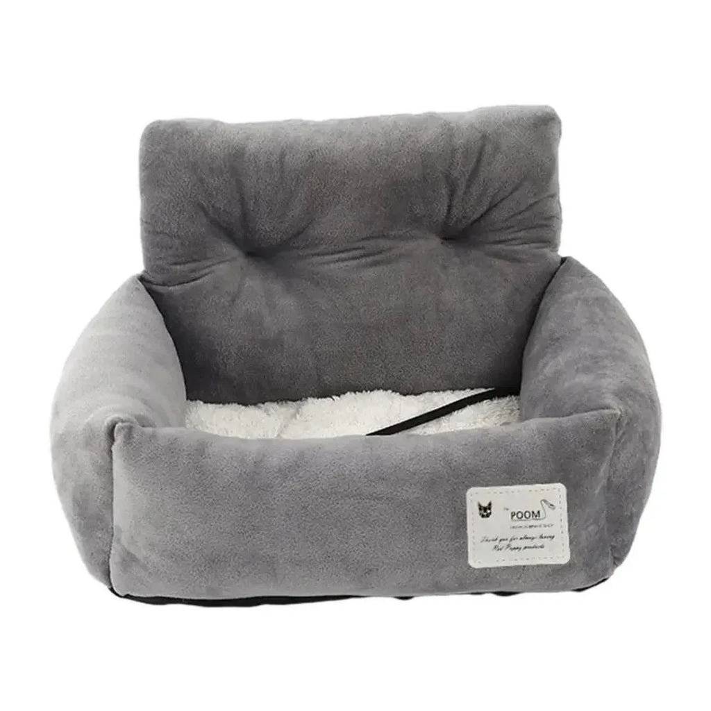 Pluche Honden Autostoelverhoger Comfortabel en Veilig met Machinewasbare Hoes - Ruffy