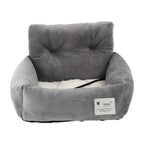 Pluche Honden Autostoelverhoger Comfortabel en Veilig met Machinewasbare Hoes - Ruffy