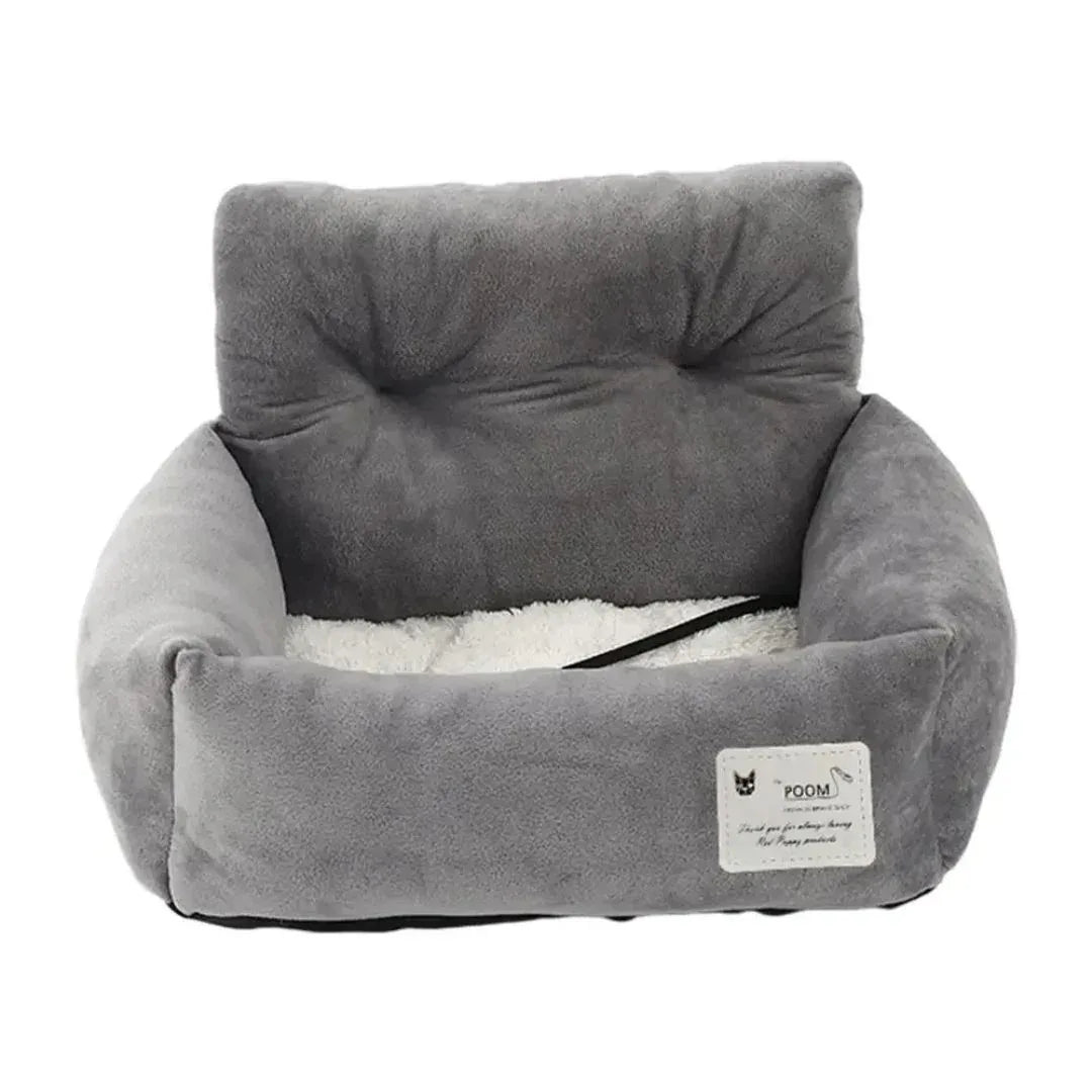 Pluche Honden Autostoelverhoger Comfortabel en Veilig met Machinewasbare Hoes - Ruffy