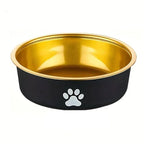 Duurzame roestvrijstalen hondenbak met anti-slip basis Gemakkelijk schoon te maken Verkrijgbaar in verschillende maten - Ruffy