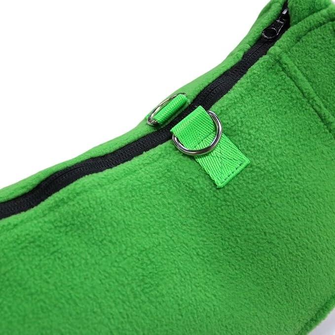 Warm Fleece Hondenvest Gemakkelijk Aan Te Trekken Verstelbare Pasvorm Stijlvol Machinewasbaar - Ruffy
