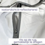 Waterbestendige Hondenregenjas Reflecterend Comfortabel Verstelbaar Gemakkelijk Schoon Te Maken Voor Alle Maten - Ruffy