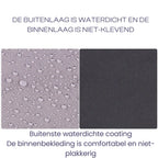 Reflecterende Waterdichte Winter Jumpsuit Voor Franse Bulldogs Warm Veilig Duurzaam Met Harnas - Ruffy