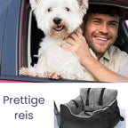 Afneembare Zitting Voor Honden Veilig Comfortabel Wasbaar Beschermt Auto Tegen Vuil en Haar Voor Autoritten - Ruffy