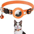 Verstelbare Veiligheidshalsband Met Airtag Houder - Ruffy