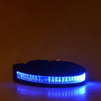 Gepersonaliseerde LED-halsband Voor Honden - Ruffy