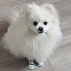 Waterdichte Antislip Denim Canvas Hondenschoenen Stijlvol Duurzaam Ademend Linnen - Ruffy
